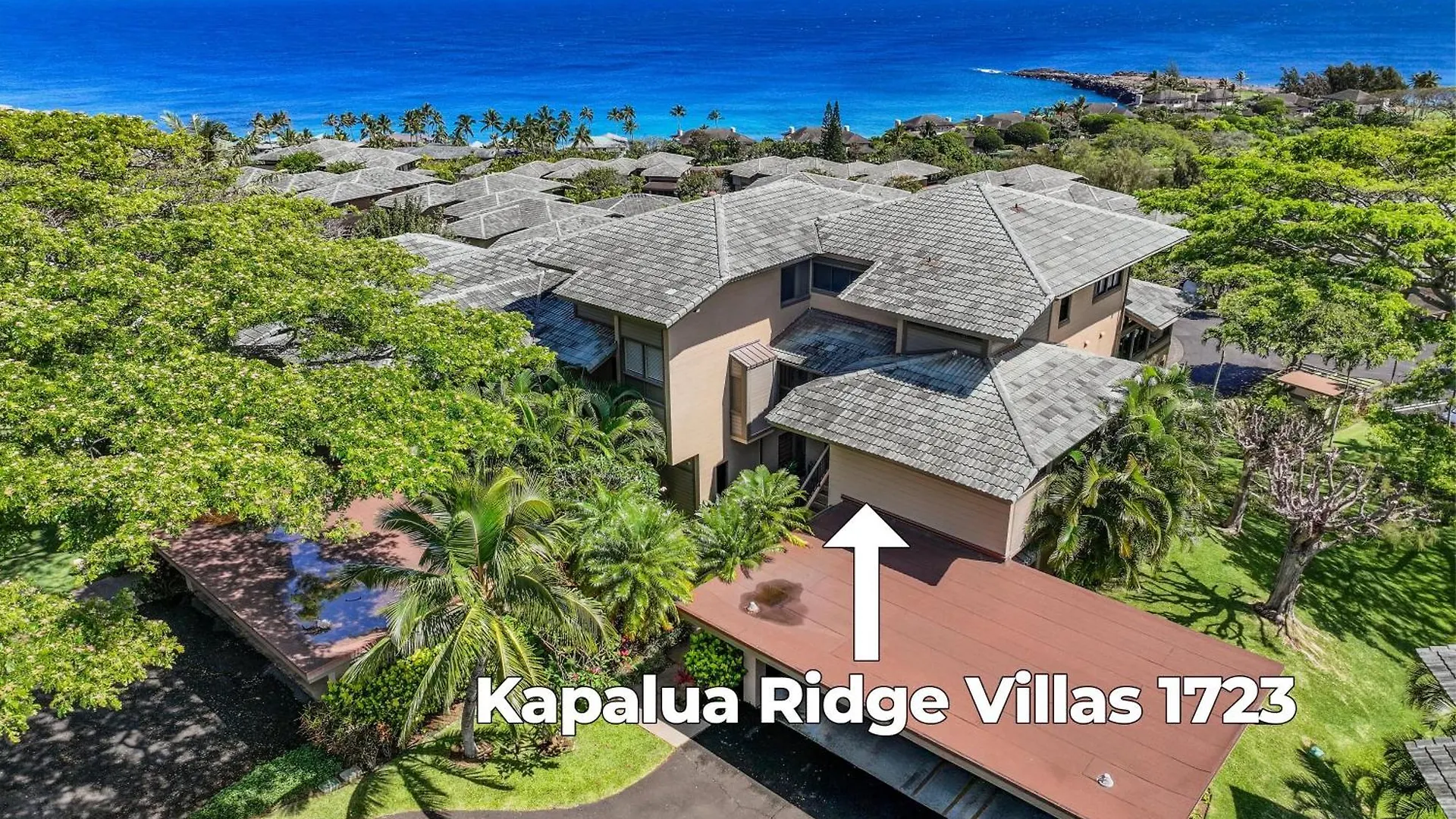 Vakantiehuis Kapalua Ridge Villas 1723 Kahana